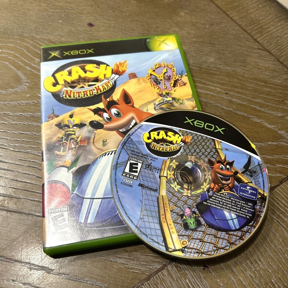 Crash Nitro Kart (Microsoft Xbox, 2003) Tested